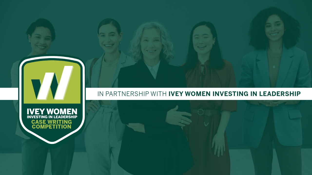 Join us in celebrating outstanding case writing that highlights women in leadership.