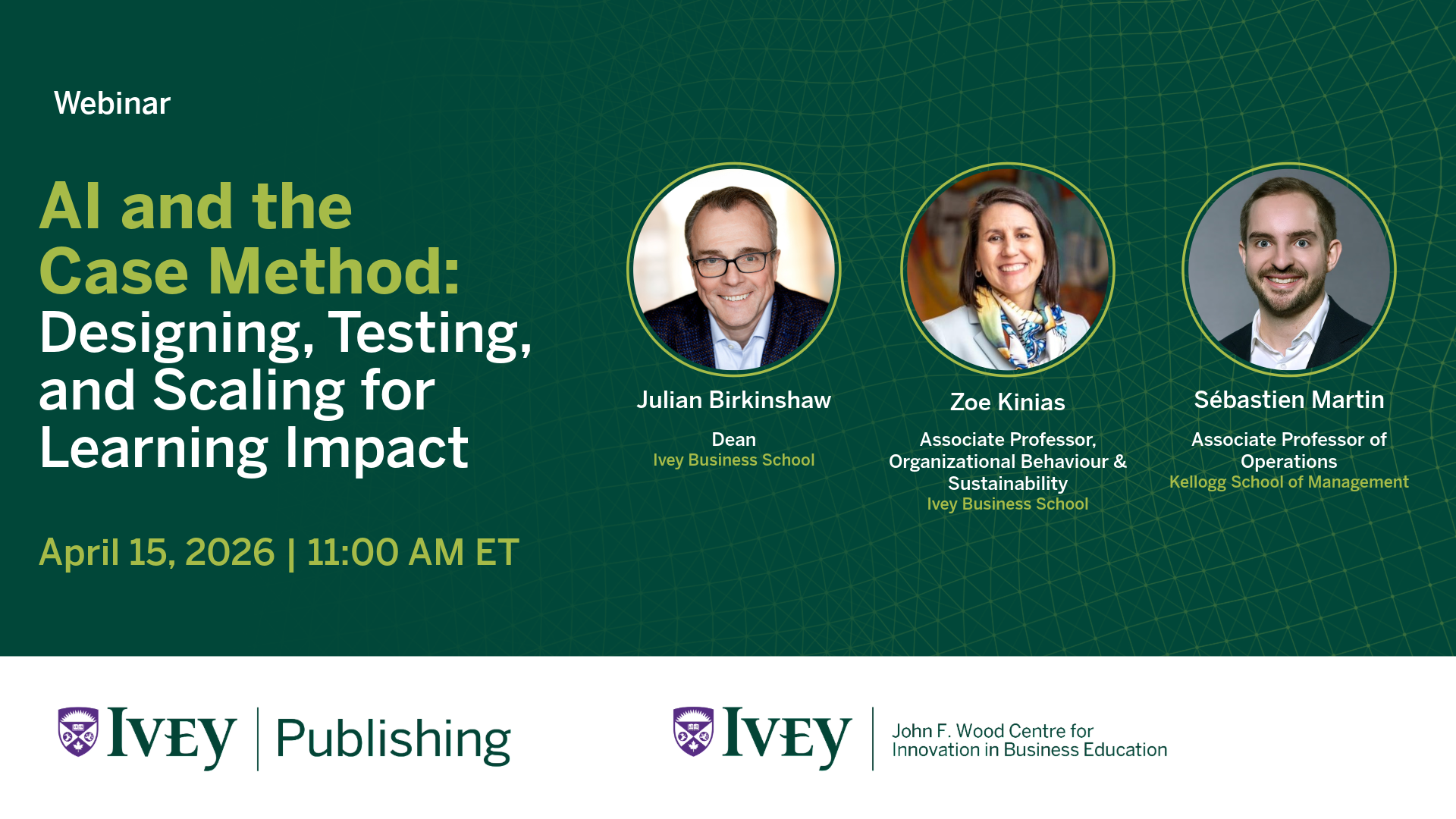 AI and the Case Method: Designing, Testing, and Scaling for Learning ...